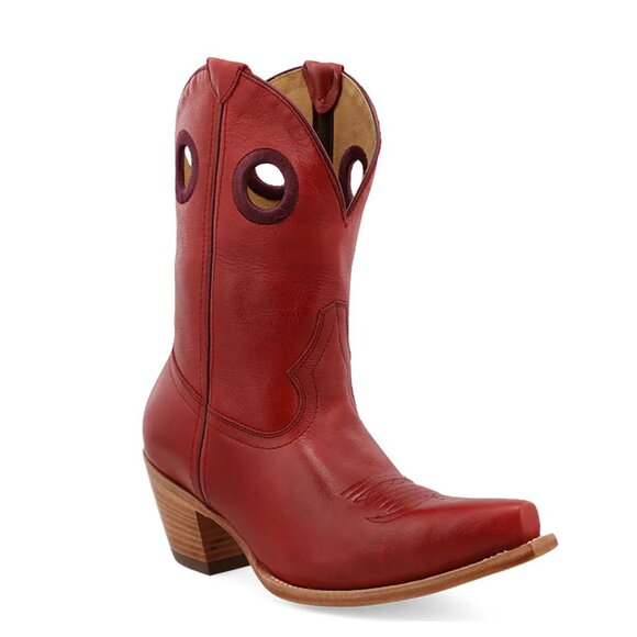 Black Star Matador Leather Boots (Red / Size 10 — Like New) - Picture 13 of 16